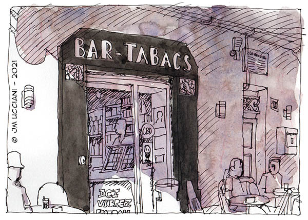 Bar tabac quartier Saint-Tronc à Marseille