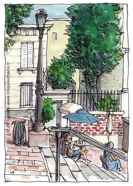 Un coin de Montmartre