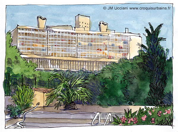 Immeuble Le Corbusier à Marseille
