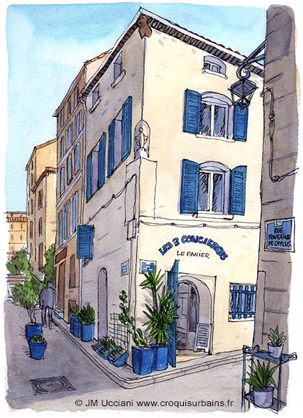 Immeuble au Panier à Marseille