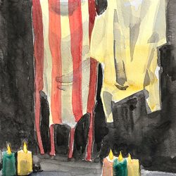 Nature morte à la bougie